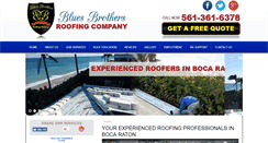 Desktop Screenshot of bluesbrothersroofing.com